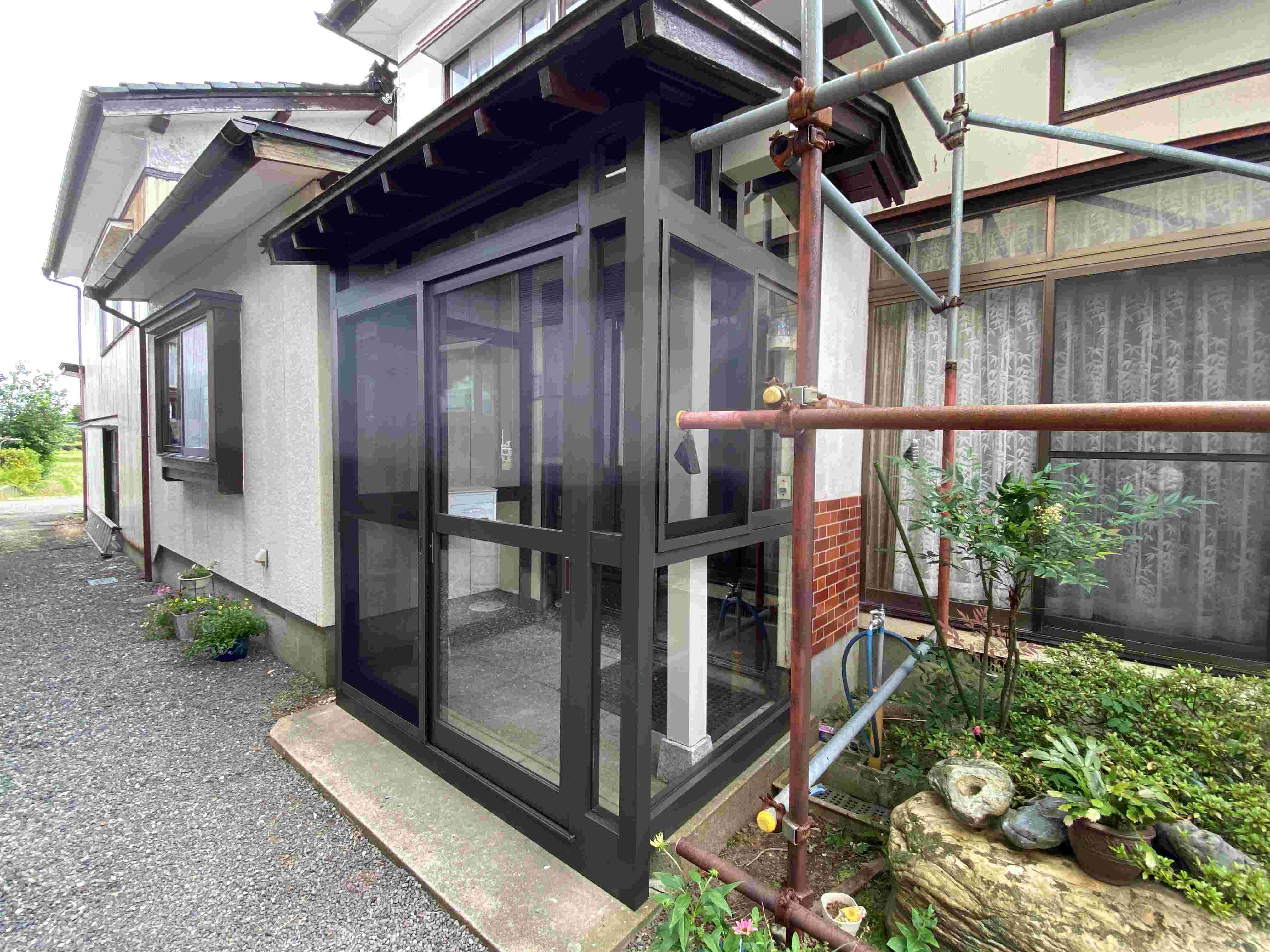 風除室 施工後