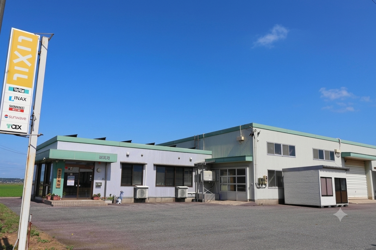 サッシ・エクステリア工事を施した住宅の外観